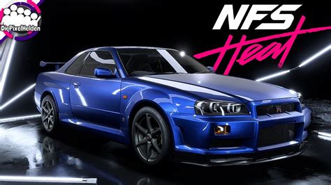 Need For Speed Heat Nissan Skyline R34 Gt R Racerbuild Nfs Heat