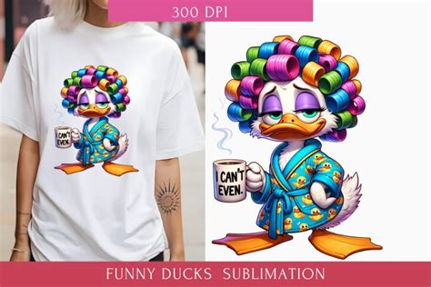 Funny Ducks Sublimation Funny Ducks Clipart