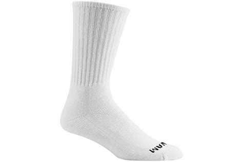 Wigwam Super 60 Crew 6 Pack Socks White 2bigfeet