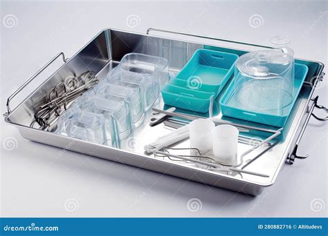 Sterilization Tray with Surgical Instruments, Ready for Stock ...