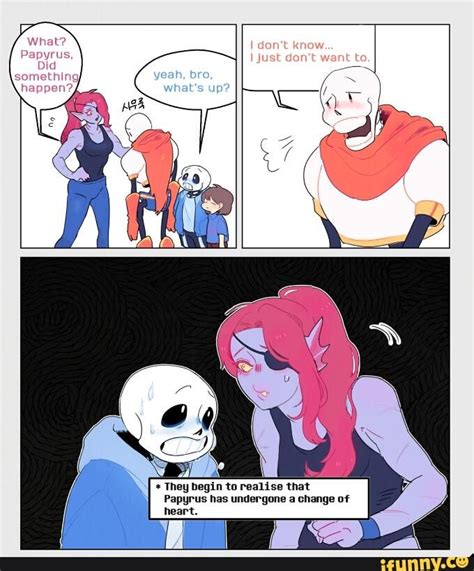 Undertale Sans Undyne Papyrus Comicpart2 Undertale Undertale