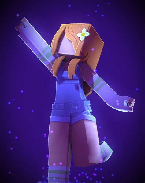 Minecraft Anime Girl Wallpaper