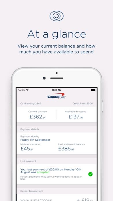 Capital One Uk On The App Store