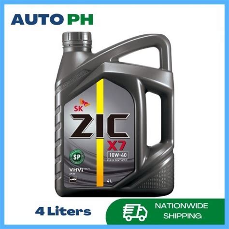 OTO PH SK ZIC X7 10W 40 Fully Synthetic Engine Oil 4 Liters