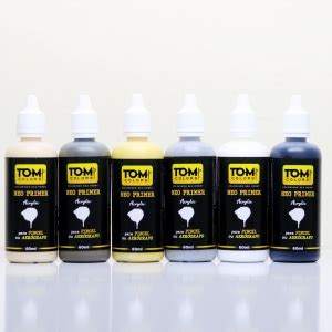 Kit Completo De Primers Acr Licos Tom Colors Modelismo