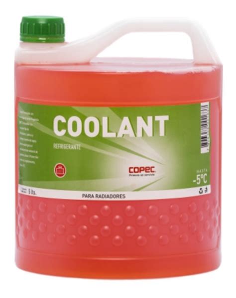 Coolant Refrigerante Anticongelante 5 Lts Copec Mercado Libre