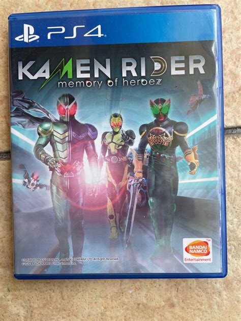 Kamen Rider Memory Of Heroez Ps Video Gaming Video Games