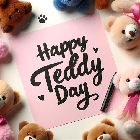 Premium Photo | Happy Teddy Day