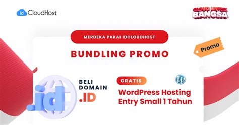 Promo Domain Promo Hosting Promo Vps Server Indonesia Murah