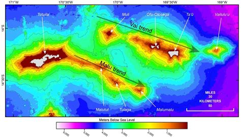 Volcano Watch: Volcanoes of American Samoa : Big Island Now