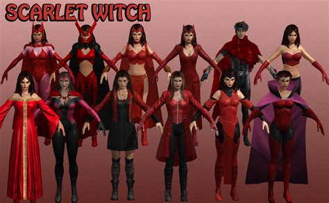 Scarlet Witch Marvel Heroes Xnalara By Xelandis On Deviantart