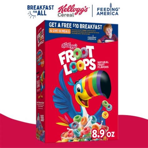 Kellogg S Froot Loops Cereal 8 9 Oz King Soopers