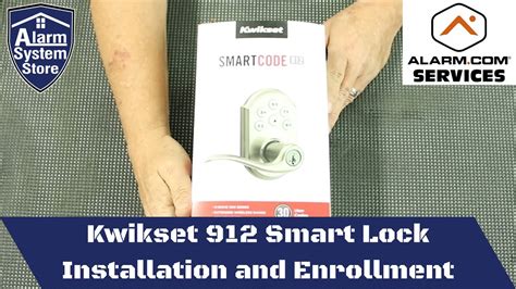 Kwikset Smartcode 912 Z Wave Lock Installation And Enrollment On Youtube