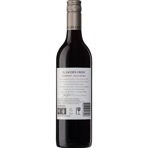 Jacob S Creek Cabernet Sauvignon Ml Woolworths