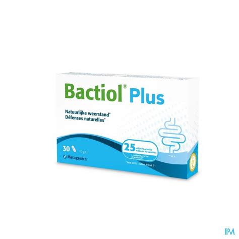 Bactiol Plus Caps Metagenics Apotheek Thiels