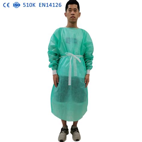 Factory Disposable Isolation Ppe Gown Long Sleeve Dental Waterproof