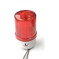 Litost Revolving Warning Light With Sound Alarm Buzzer Siren AC 220