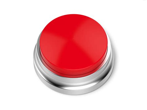 Red emergency button - PSDgraphics