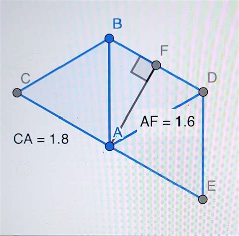 Solved Parallelogram Acbd Is Made Up Of 2 Equilateral