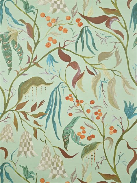 Pierre Frey Wallpapers Lucille Celadon FP957002