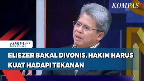 Eliezer Bakal Divonis Hakim Harus Kuat Hadapi Tekanan YouTube