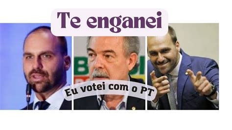 Eduardo Bolsonaro Votou A Favor Do Mercadante Youtube