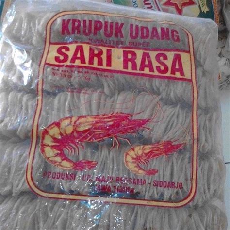 Kerupuk Udang Sari Rasa Mentah 200 Gram Shopee Malaysia