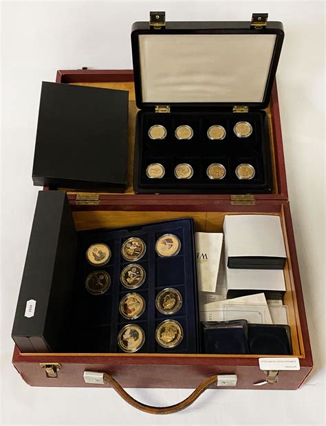 9 VARIOUS PROOF SILVER COLLECTORS COINS - Southgate Auction Rooms