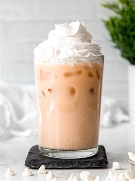 Iced White Chocolate Mocha Starbucks Copycat Coffeecopycat