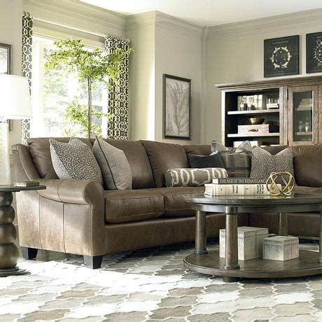 Brown Leather Sofa Living Room - Paperblog