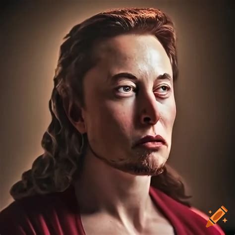 Elon Musk Depicted As Jesus On Craiyon