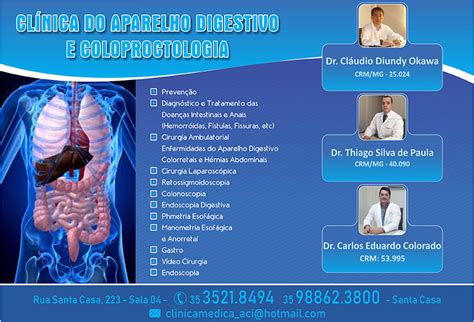 Cl Nica Do Aparelho Digestivo E Coloproctologia Click Disk