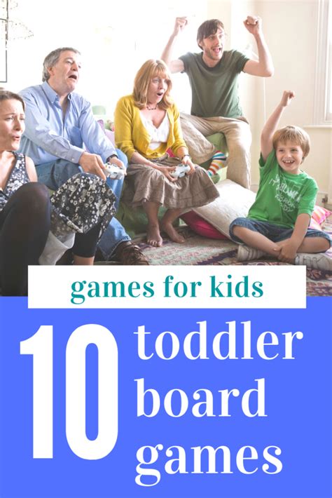 Top Ten Board Games For 3 Year Olds To Hold Their Attention