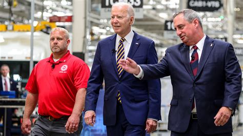 Biden Visits Pennsylvania To Promote Infrastructure Plan The New York Times