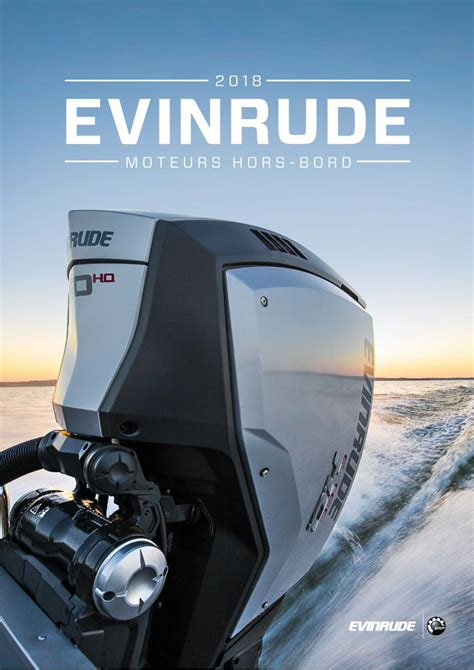 Pdf Evinrude Le Moteur Evinrude E Tec G Est Le Premier Moteur Hors