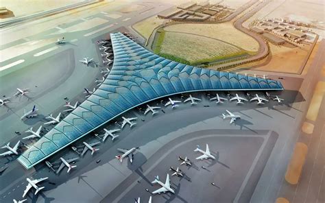 Kuwait International Airport Terminal, Foster + Partners - e-architect