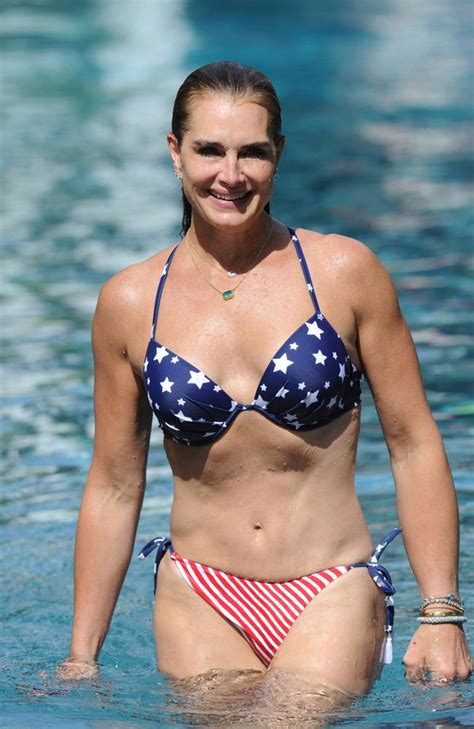 Brooke Shields 55 Stuns In Ageless Bikini Photos NT News