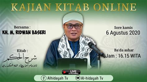 Guru Kapuh Pengajian Kamis Sore Agustus Kitab Al Hikam