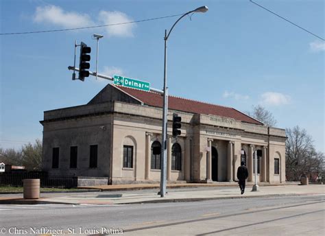 Delmar Station Wabash Railway Company Saint Louis Patina®