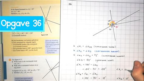 Opgave Hoeken Berekenen Let Op De Notatie Wiskunde Havo Vwo