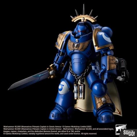 Bandai Spirits Warhammer 40000 Ultramarines Primaris Captain Gravis