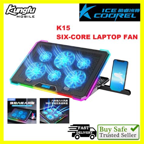 Ice Coorel New Version K Rgb Gaming Laptop Cooler Pad Usb Phone