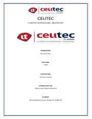 Tarea Gerencia Docx Ceutec Laureate International Universities