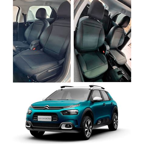 Revestimento Banco de Couro Citroën C4 Cactus Couro Nobre