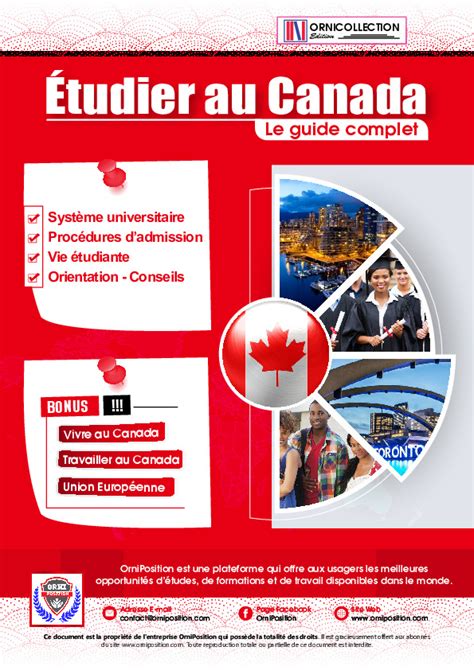 Travailler et étudier au Canada Le guide ultime du FNADIR pour 2023