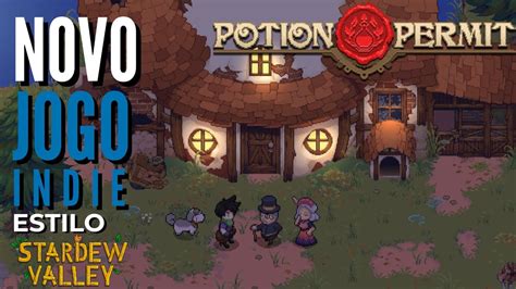 NOVO RPG INDIE ESTILO STARDEW VALLEY O que é Potion Permit YouTube