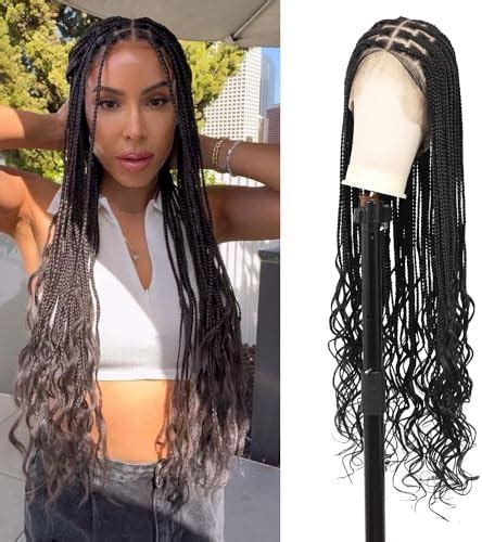 Olymei 360° Hd Full Lace Braided Wigs Knotless Box Braid