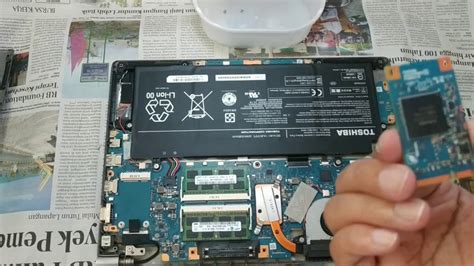 Tutorial Easily Upgrade Ssd And Ram On Toshiba Portege Z A Asmr