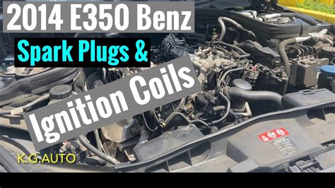 2014 Mercedes Benz E350 M276 Engine Spark Plugs Ignition Coils