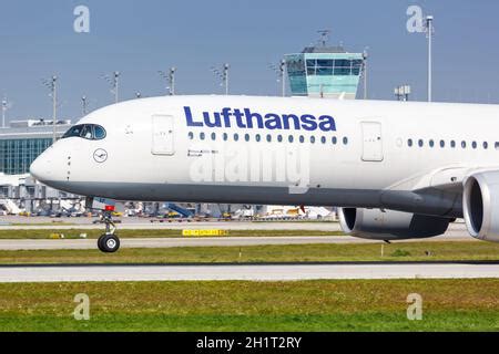 Luftfahrt Lufthansa Airbus A350 900 Sitzreihen Passagierflugzeuge